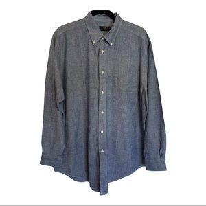 Abercrombie & Fitch Men's Denim Shirt, Large